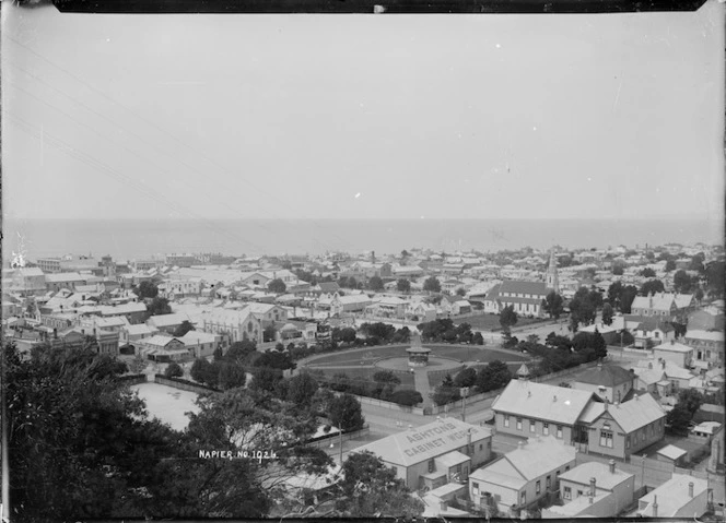 Panoramic view of Napier
