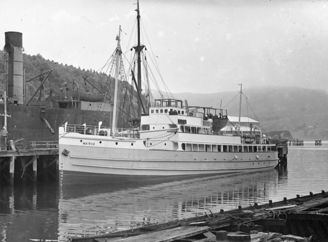 The Wairua, a Bluff-Stewart Island ferry - Photograph taken by D Pickard