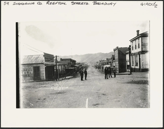 View of Broadway, Reefton