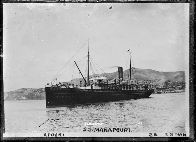 SS Manapouri, Wellington Harbour