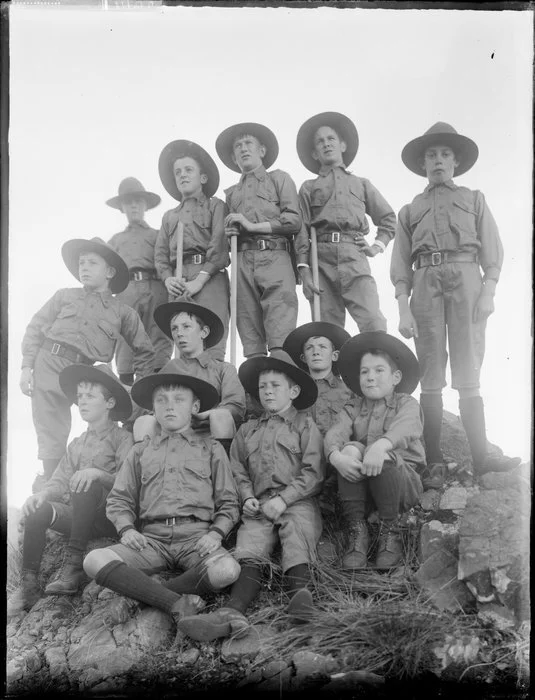 Group of Boy Scouts