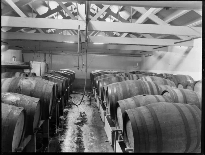 Beer barrels, Crown Brewery