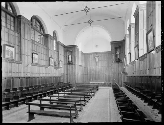 Interior of Convent Chapel, Roman Catholic Cathedral of the Blessed Sacrament, Christchurch