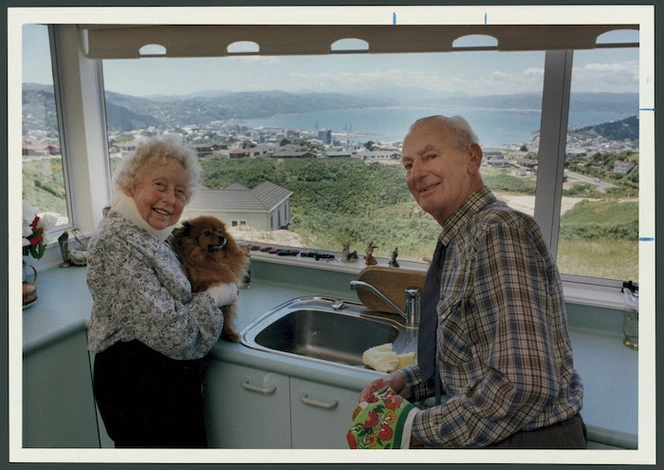 Photograph of Sybil and Lionel Archer - Photograph taken by Ray Pigney