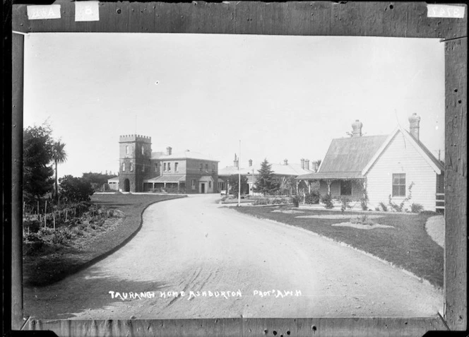 Tuarangi Home, Ashburton - Photograph taken by A.W.H.