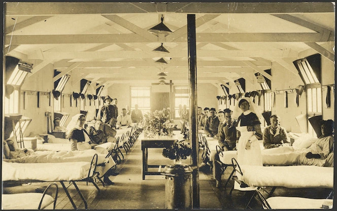 Lipscombe, E J : Photograph of No.3 General Hospital, Codford in 1917