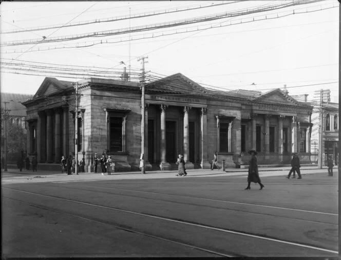 Bank of New Zealand building, Cathedral Square, Christchurch