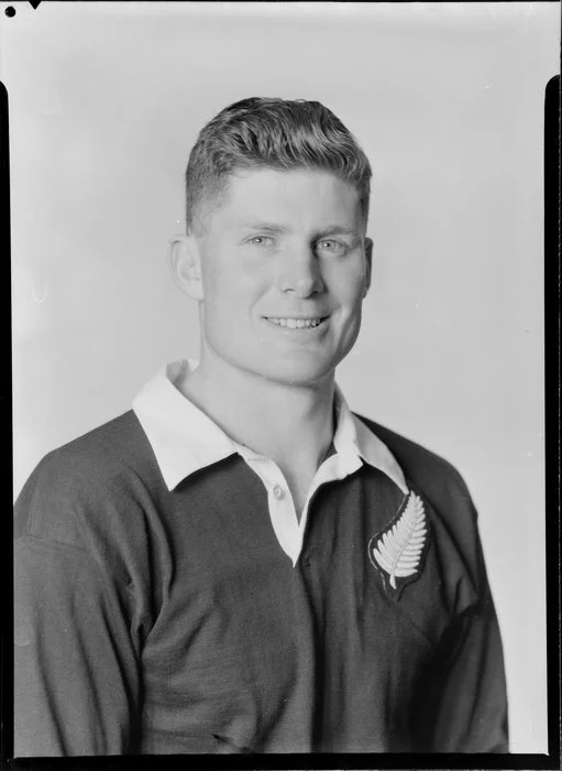 Bob O'Dea, member of 1953-1954 All Black touring team