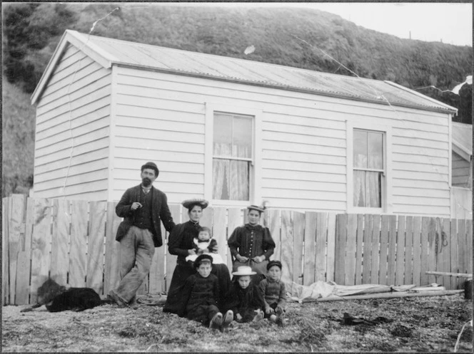 Photograph of Mariano Vella and his family