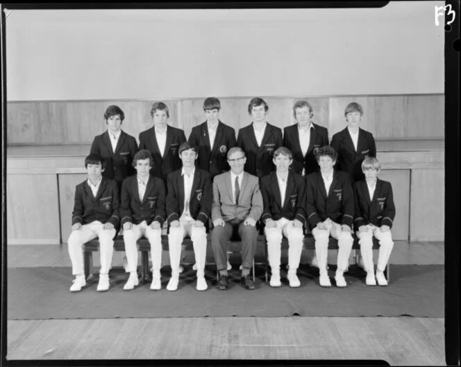 Rongotai College, Wellington, 1st XI cricket team of 1971