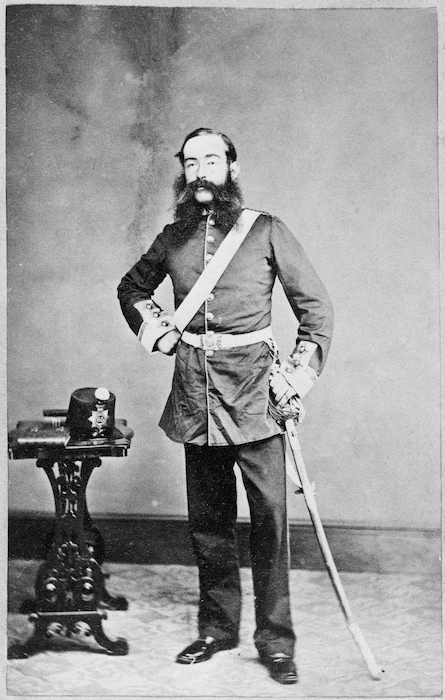 Photographer unknown :Lieut. Falcon Leonard 18th (Royal Irish) Regt [ca 1860]