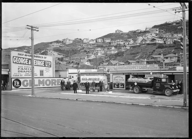 Burke's Garage, Coutts Street, Kilbirnie, Wellington