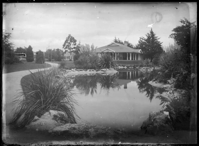 Tea pavilion, Government Gardens, Rotorua