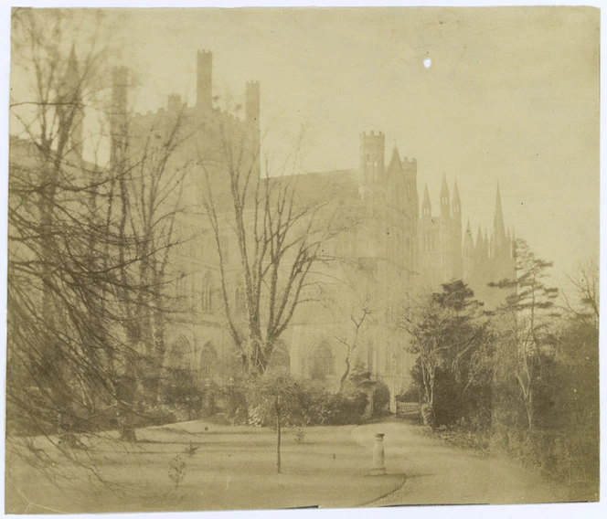 Building and park, Britain