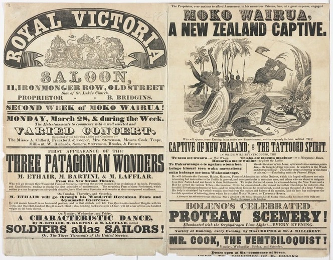 Pickering, T :Moko Wairua, a New Zealand captive - [London? ; 1842]