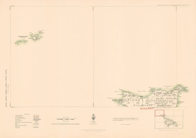 New Zealand two-mile sheet.