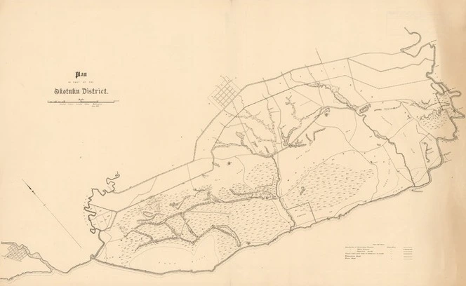 Plan of part of the Okotuku District.