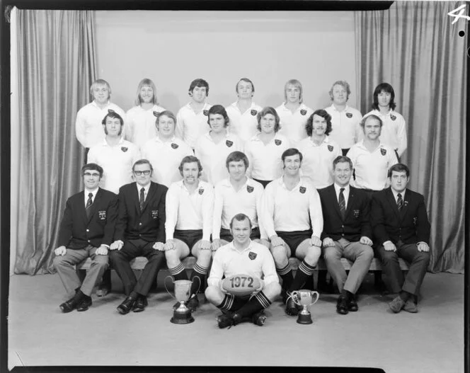 Wellington College Old Boys' senior A rugby team of 1972