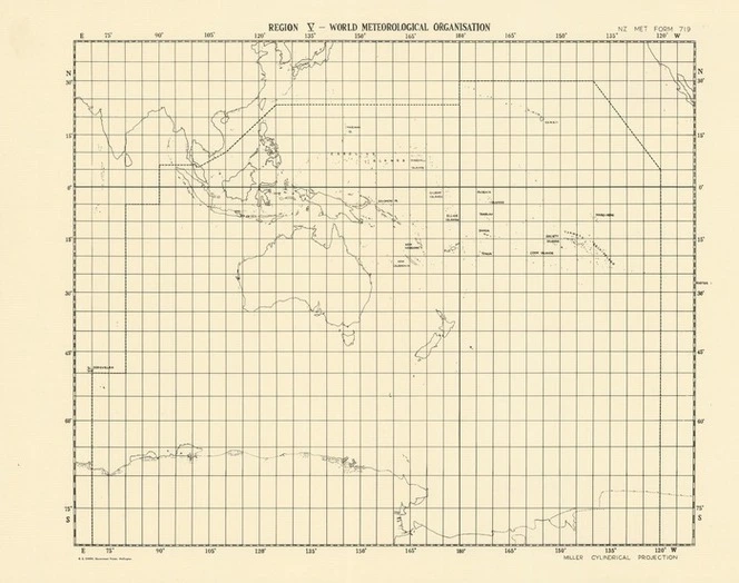 Region V, World Meteorological Organisation.