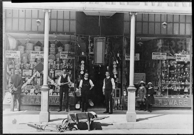 Sim's Hardware, Cuba Street, Wellington