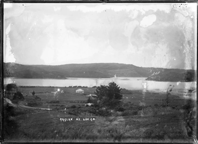 Raglan Harbour, a general view, circa 1911 - Photograph taken by Gilmour Brothers
