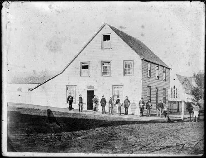 Chavannes Victoria Hotel, original hotel building, Wanganui