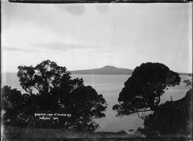 Rangitoto Island viewed from St Heliers Bay