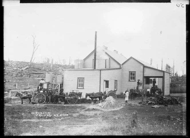 Dairy factory, Te Rauamoa