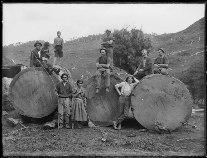 Timber workers