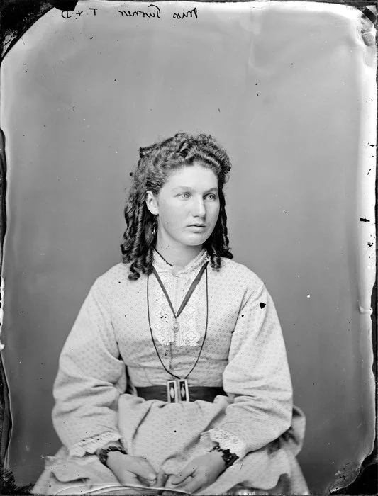 Miss Turner - Photograph taken by Thompson & Daley of Wanganui