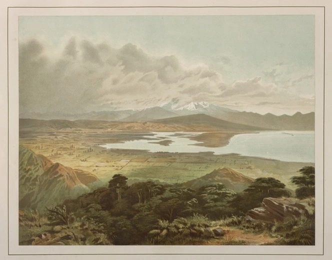 Gully, John, 1819-1888 :The Waimea Plains and cultivated country near Nelson / John Gully [1875?]. Dunedin, 1877.