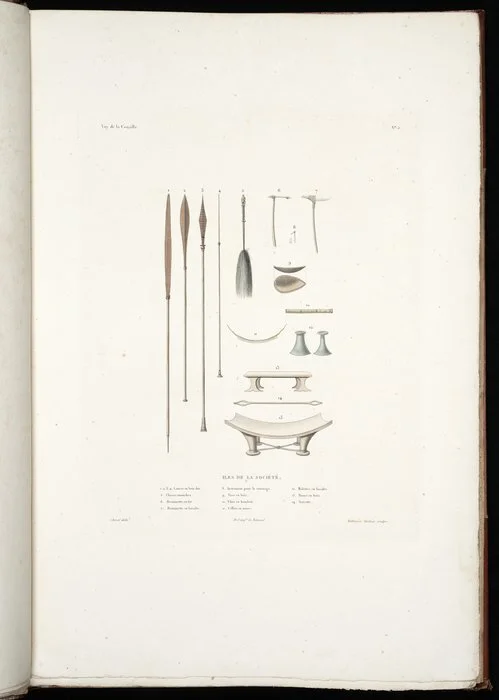 Voyage autour du monde, : exécuté par ordre du roi, sur la corvette de Sa Majesté, La Coquille, pendant les années 1822, 1823, 1824, et 1825, sous le Ministère et conformément aux instructions de S.E.M. le marquis de Clermont-Tonnerre, ministre de la marine; et publié sous les auspices de son excellence mgr le cte de Chabrol, ministre de la marine et des colonies, / par  M. L.I. Duperrey...