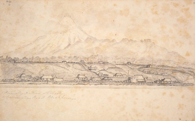 [Hetley, Georgina Burne] 1832?-1898 :New Plymouth during the war [1861?]