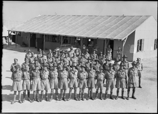 Group A company - 6th Field Ambulance Unit at Maadi