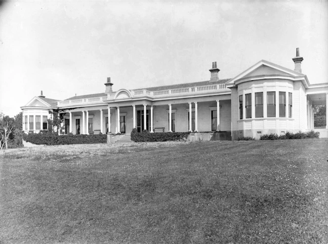 Bushy Park homestead in Kai Iwi, Wanganui district