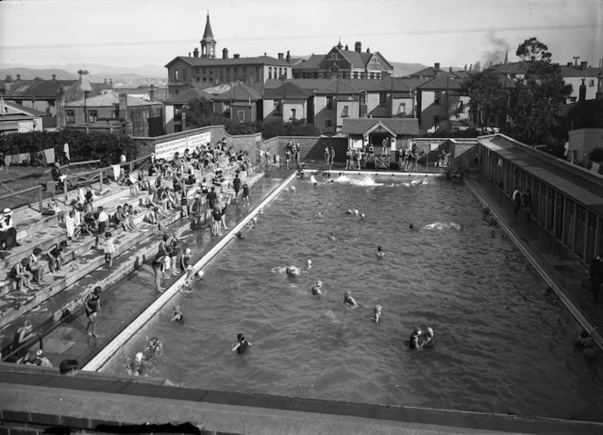 Thorndon public swimming pool, Wellington