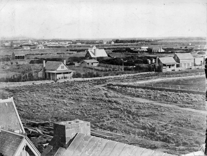 Christchurch, showing Gloucester Street and Durham Street