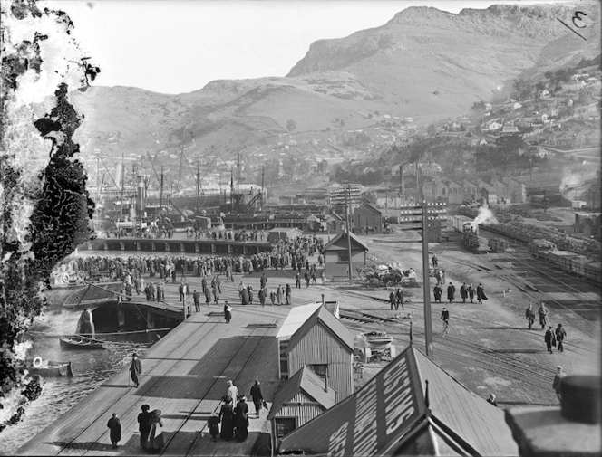 Lyttelton wharves