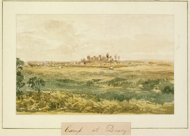 [Martin, Albin] 1813-1888 :Camp at Drury. [ca 1863?]