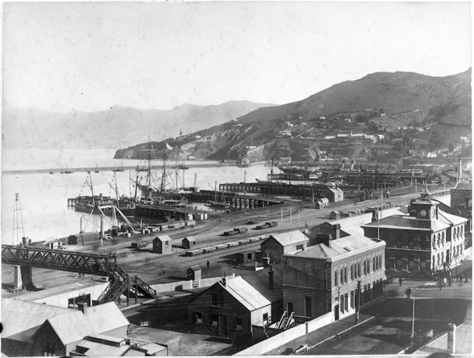 Lyttelton wharves