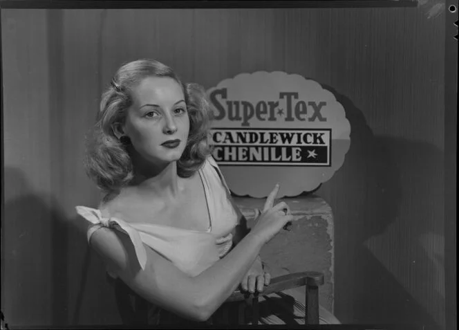 SuperTex Candlewick Chenille advertisement