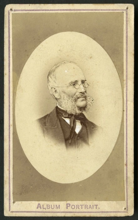 English & Continental Photographers (Nelson) fl 1880s : Portrait of Joseph Ward MHR 1817-1892