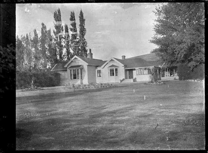 Homestead at Mendip Hills, Hurunui District.