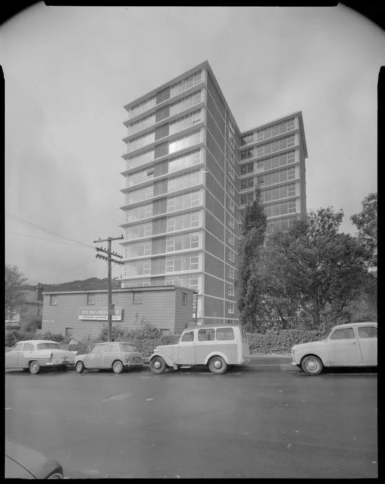 Herbert Gardens flats, The Terrace, Wellington