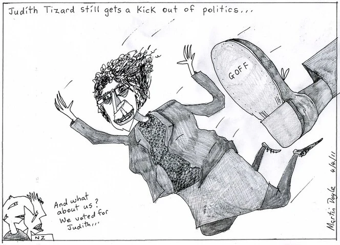 Doyle, Martin, 1956-: Judith Tizard still gets a kick out of politics... 5 April 2011