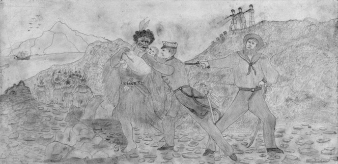 [Artist unknown] :The rescue of John Guard [ca 1933]