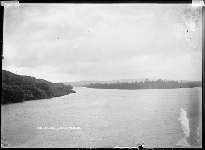 View of the Waikato River and Tuakau Peninsula