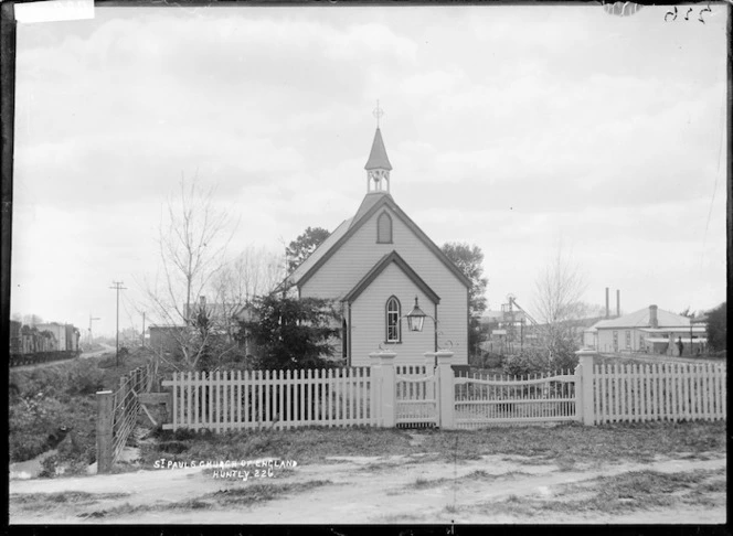 St Paul's Church of England at Huntly, ca 1910s