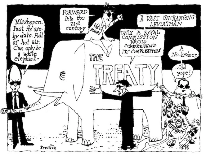 Brockie, Robert Ellison, 1932- :The Treaty. National Business Review, 12 March 2004.