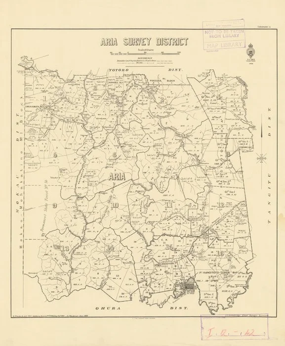 Aria Survey District [electronic resource] / E. Pfankuch, delt. 1910.